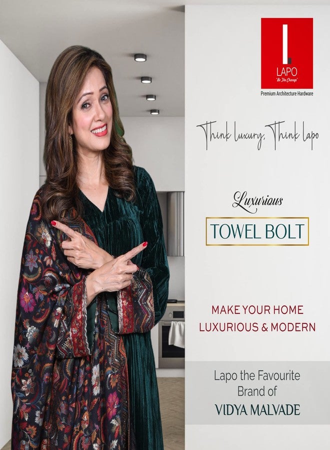 LAPO مجموعة لابو من 4 قطع من مزلاج الباب المصنوع من الألومنيوم شديد التحمل مقاس 12 بوصة للأبواب الخشبية والبلاستيكية / مزلاج الباب / قفل الباب / مزلاج الباب الرئيسي / مزلاج الباب / قفل الباب الرئيسي (لون أسود، عبوة من 4 قطع) - Image 2